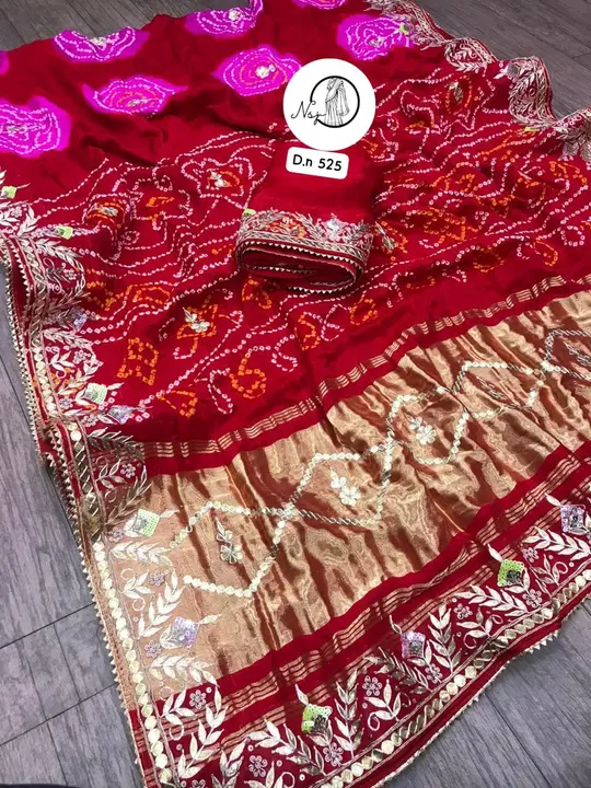 9983344462 presents wedding special saree*

D.N👉525

👉keep shopping with us 🛍️

❤️original NSJ BR uploaded by Gotapatti manufacturer on 1/9/2024