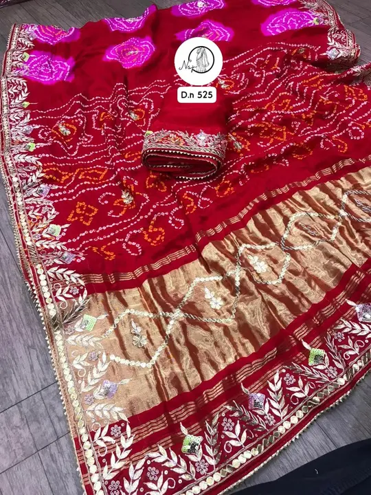 9983344462 presents wedding special saree*

D.N👉525

👉keep shopping with us 🛍️

❤️original NSJ BR uploaded by Gotapatti manufacturer on 1/9/2024