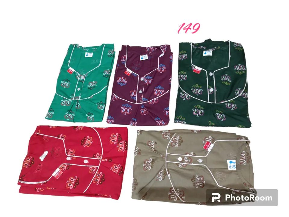 Post image Cotton nighty
Print may change according to availability