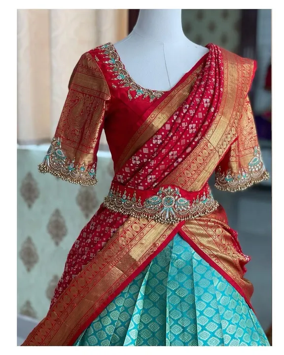 Half Silk Saree uploaded by business on 1/10/2024