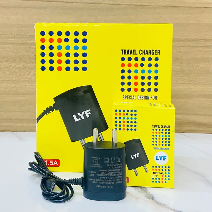 LYF Jio Charger Best Quality 1 Year Warranty uploaded by business on 1/10/2024