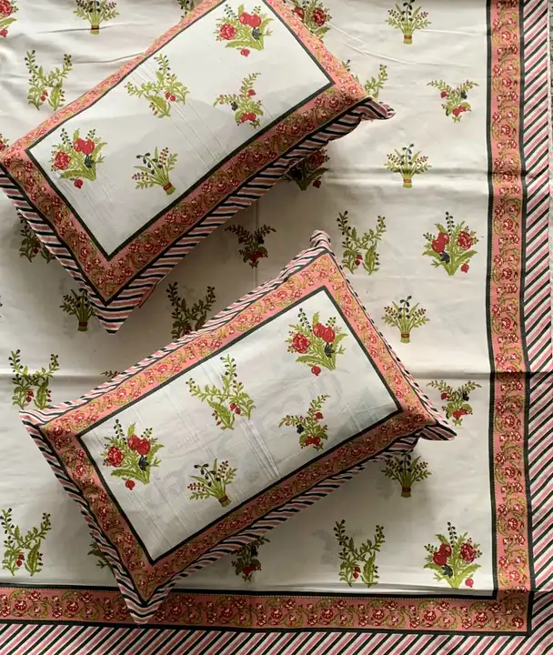 Cotton Double  Bedsheet  uploaded by Indiana Creations  on 1/10/2024