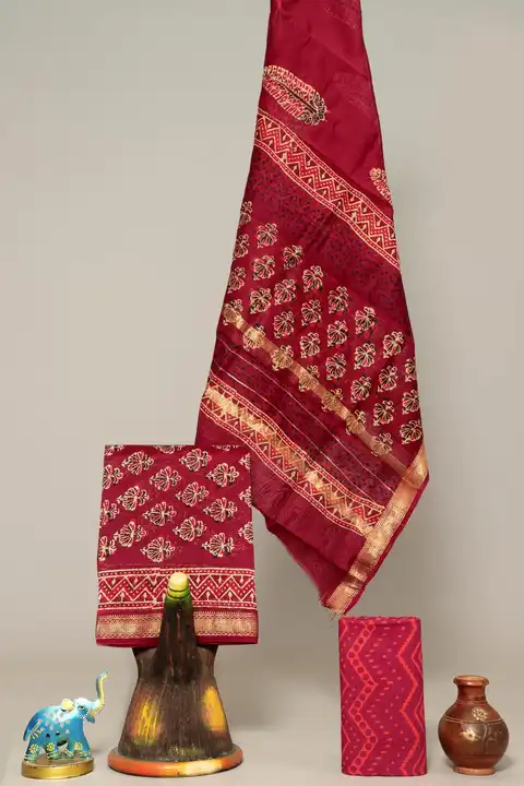 Maheshwari silk suits  uploaded by Indiana Creations  on 1/10/2024