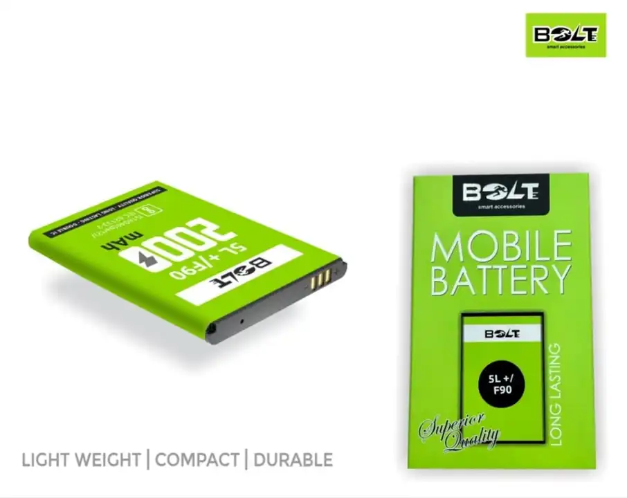 Bolt ⚡ Battery  uploaded by Modern Gadgets on 1/10/2024