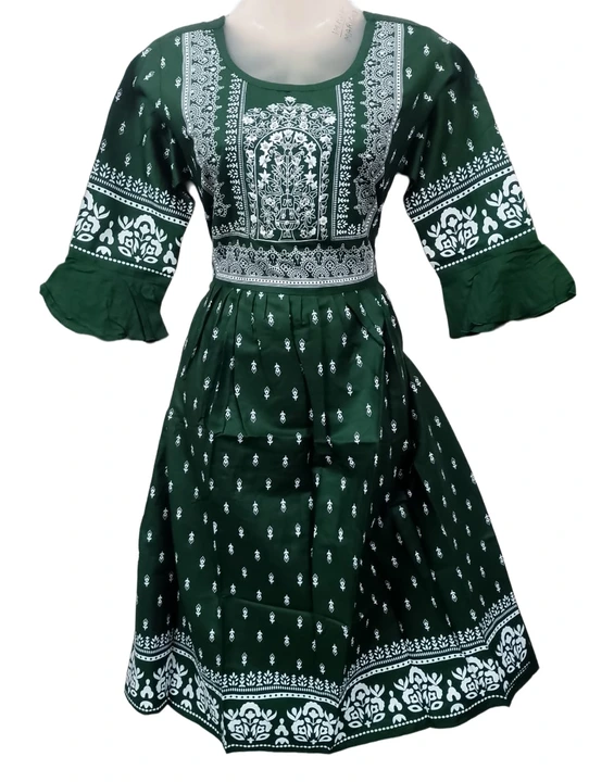 Printed kurti  uploaded by business on 1/10/2024