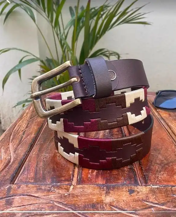 Leather belt uploaded by PBL IMPEX on 1/10/2024
