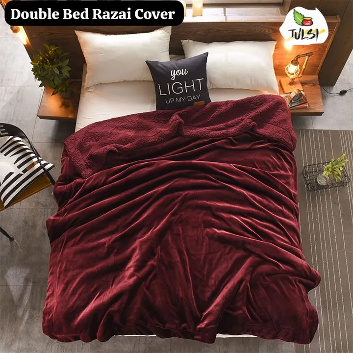HEAVY SOLID 210 GSM GULMOHAR FLANNEL  WARM BEDDING SET  NOW AVAILABLE uploaded by LOVE KUSH ENTERPRISES on 1/11/2024