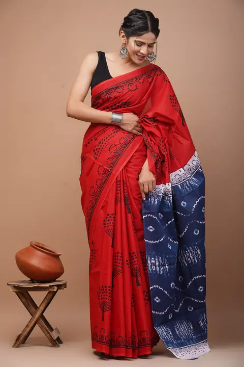 Cotton saree  uploaded by Indiana Creations  on 1/11/2024