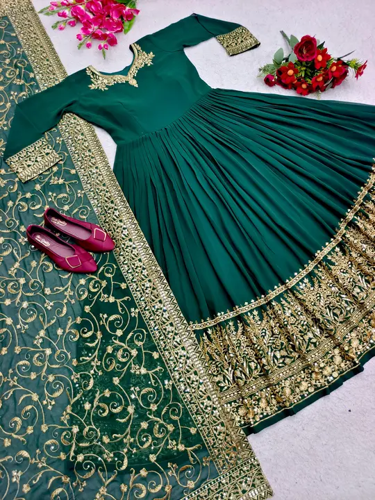 Gown uploaded by Taha fashion from surat on 1/11/2024
