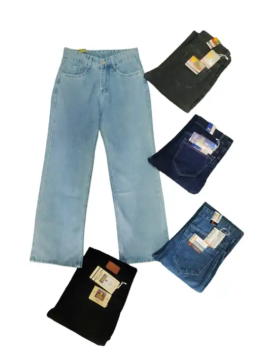 BAGGY JEANS PREMIUM QUALITY SIZE.28-34 uploaded by Amaan garments  on 1/11/2024