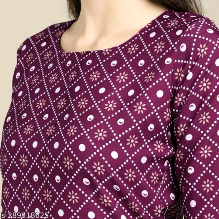 Catalog Name:*Aakarsha Petite Kurtis*
Fabric: Crepe
Sleeve Length: Short Sleeves
Pattern: Printed
Co uploaded by Women's clothing Shop  on 1/11/2024
