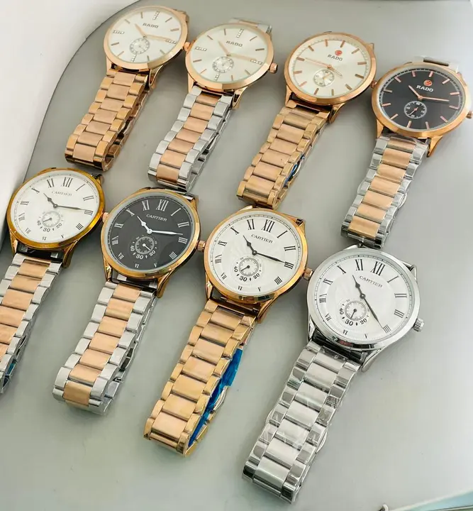 Men's slim dial watches uploaded by Trendy Watch Co. on 1/11/2024