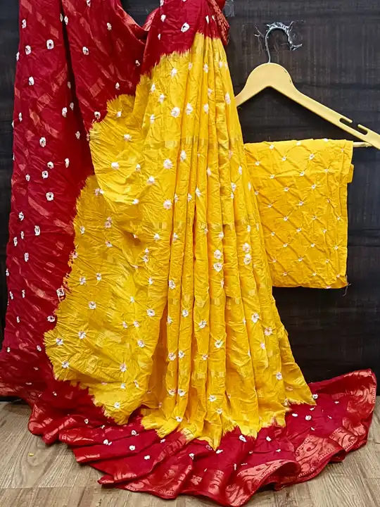 Bandini sarees  uploaded by Lk fashion on 1/11/2024