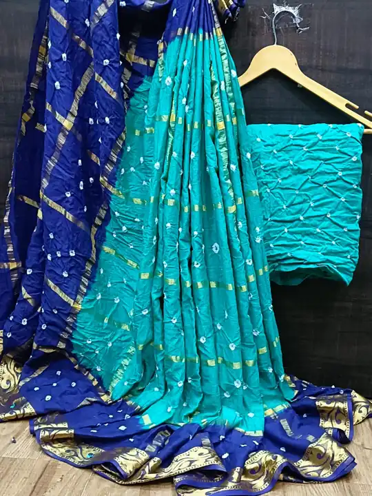 Bandini sarees  uploaded by Lk fashion on 1/11/2024