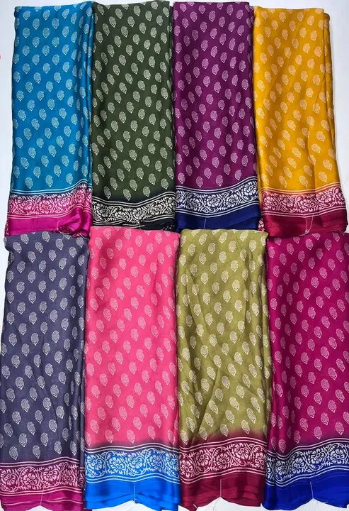 Signature chiffon sarees  uploaded by business on 1/12/2024