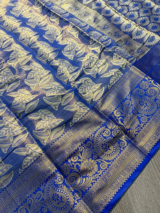 Kanjivaram Pattu silk pure zari weaving  uploaded by business on 1/12/2024