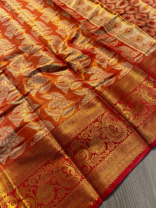 Kanjivaram Pattu silk pure zari weaving  uploaded by Suyukti Creation on 1/12/2024