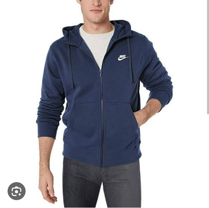 Navy colour hoodies  uploaded by Nile Fashion ( India) / +91 - 9872855367 on 1/12/2024