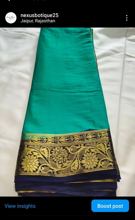 Crepe silk sarees  uploaded by Nexus botique on 1/12/2024