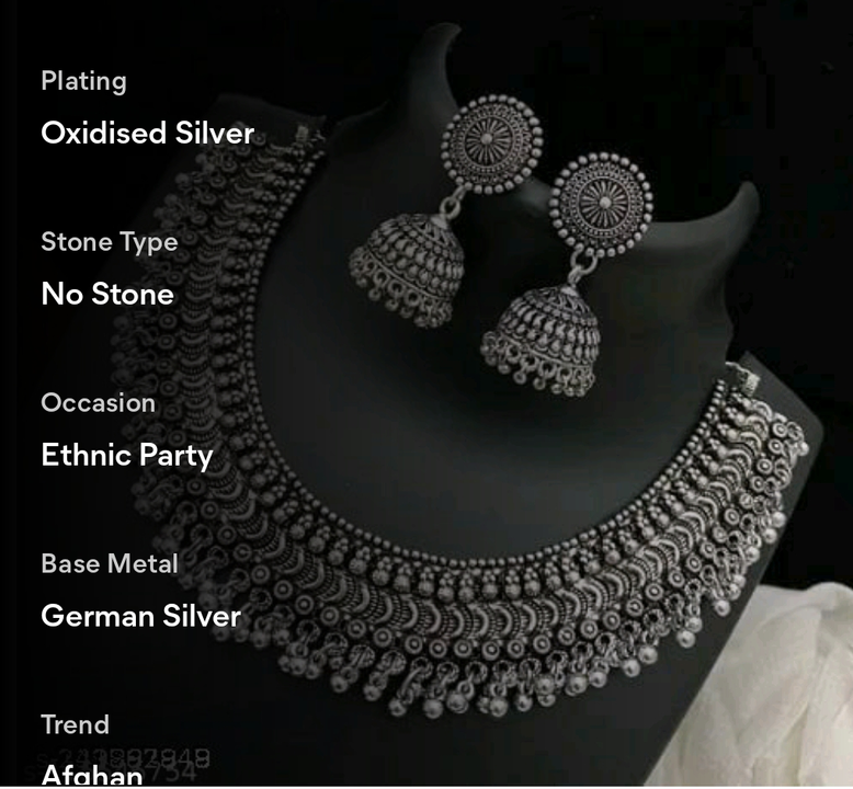  Beautiful Jewellery Sets
Name:  Beautiful Jewellery Sets
Base Metal: German Silve uploaded by ShriRaj garments on 1/12/2024