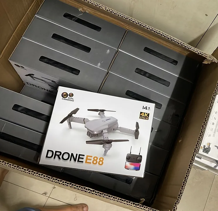 Foldable Drone E88 pro ID D1 uploaded by GADGETS STUDIO on 1/12/2024