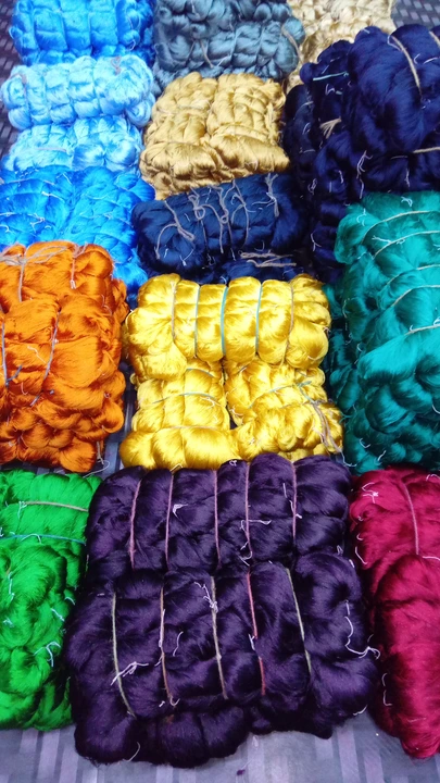 Viscosec Embroidery thread yarn silk embroidery Royan silk Bandal uploaded by Aman Thread on 1/12/2024