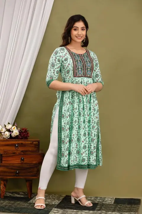 Post image I want 50 pieces of Nyra cut and anarkali kurtis manufacturer Jaipur at a total order value of 25000. Please send me price if you have this available.
