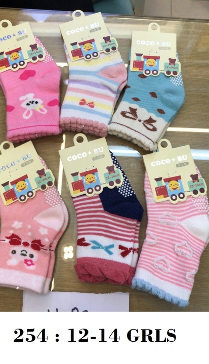 Baby socks coco in wholesale  uploaded by M M Marketing (mmbaby.in) on 1/13/2024