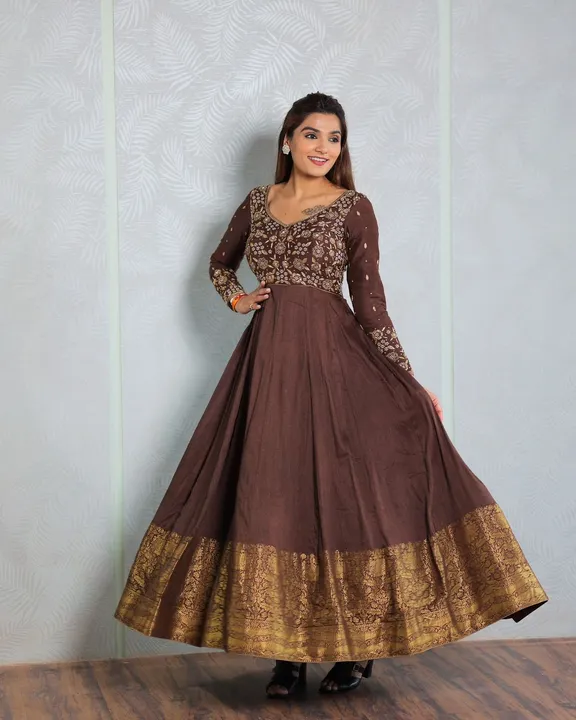 Beautiful Silk Gown uploaded by SWAGHOSH on 1/13/2024