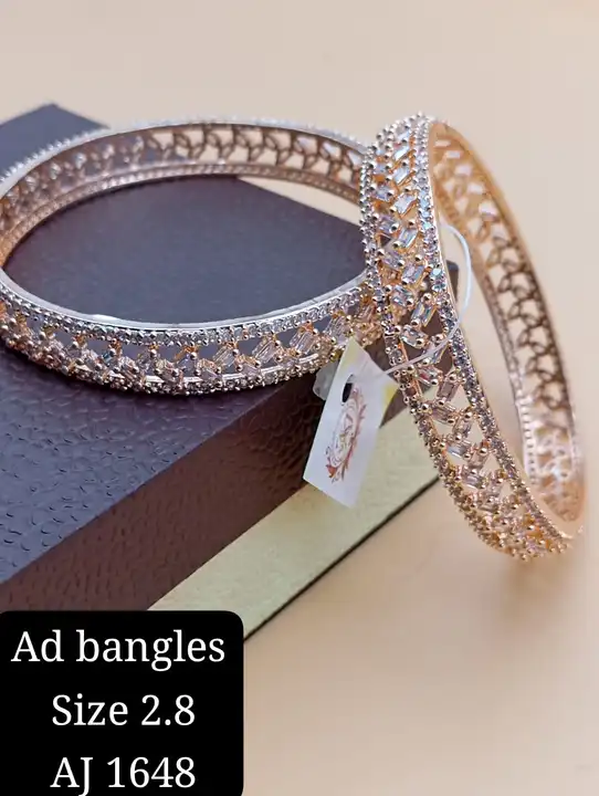 AD Bangles  For Womens and girls uploaded by SHOPPING VILLA COLLECTION on 1/13/2024