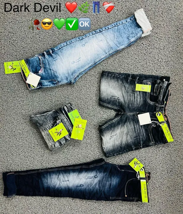 Post image 28 to 34
Od wash jeans
Heavy quality
Rs 435