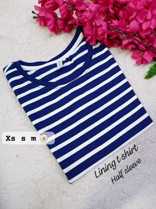 Lined tshirt  uploaded by Krisha fashion on 1/13/2024