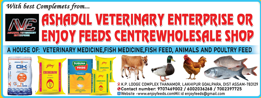 #poultryfeeds @fishfeeds uploaded by ENJOY FEEDS CENTRE  on 1/13/2024