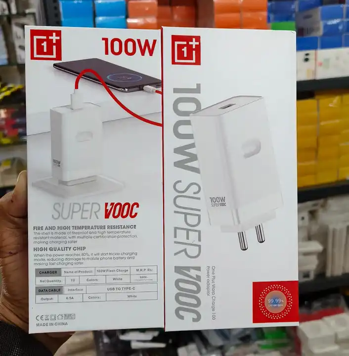 OnePlus 100w super vooc charger 9649174067 uploaded by business on 1/14/2024