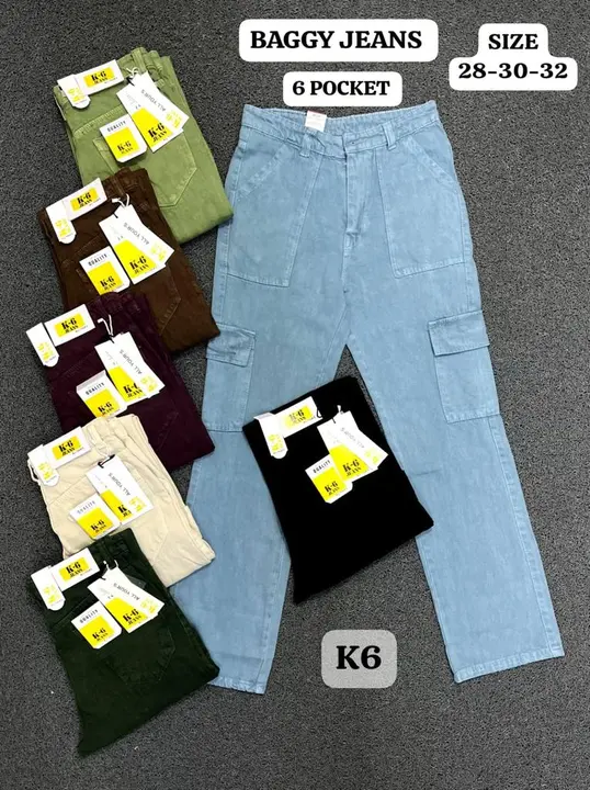 BASIC  BAGGY  JEANS
PROPER MENS FITTED
PREMIUM QUALITY
SIZE.28-36 uploaded by Amaan garments  on 1/14/2024