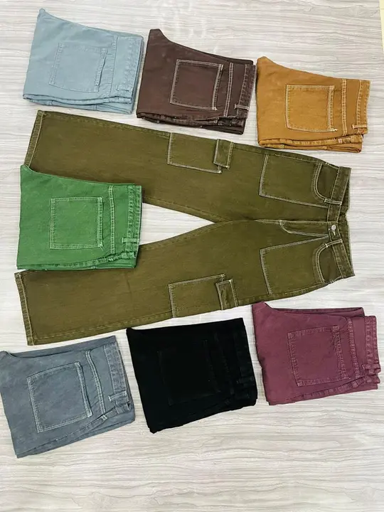 BASIC  BAGGY  JEANS
PROPER MENS FITTED
PREMIUM QUALITY
SIZE.28-36 uploaded by Amaan garments  on 1/14/2024