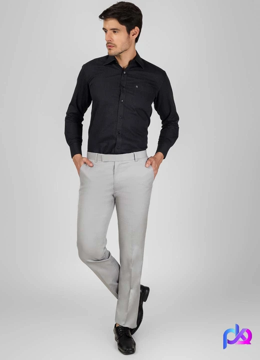 Light Grey Cotton Formal Pant For Men's  uploaded by business on 1/14/2024