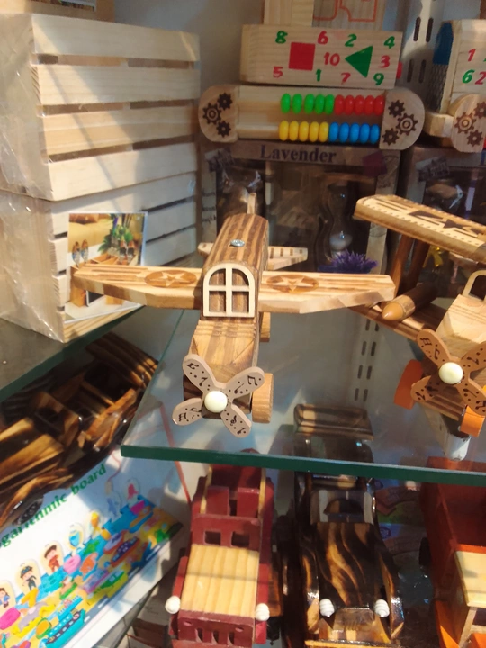 Wooden aeroplane  uploaded by business on 1/15/2024