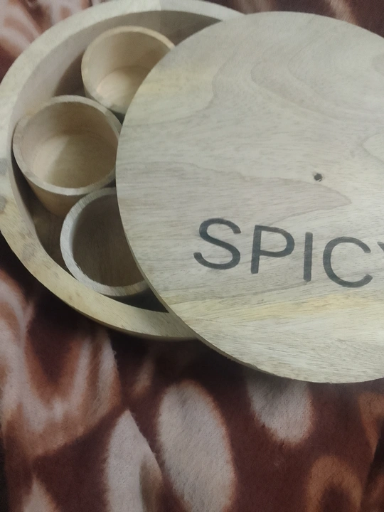Spice box wooden  uploaded by MH Handicraft on 1/15/2024