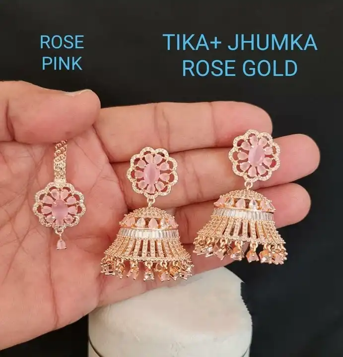 American dimond jumka with tika primium qwelity  uploaded by business on 1/15/2024