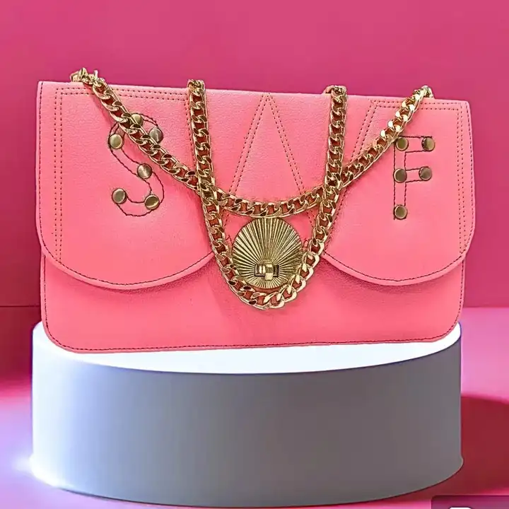 Pink regular size sling bag  uploaded by business on 1/15/2024