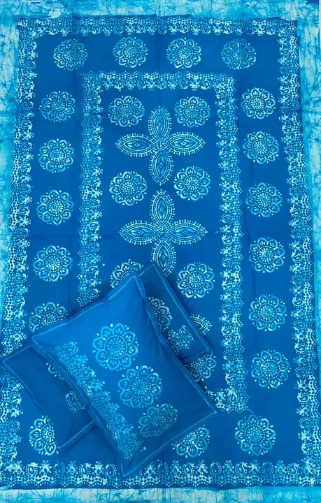 *Hand Block Printed Wax Batik Single Bed With 2 Pillow Covers*

*Size - 60*90 In Inch - 5 - 7.5 In F uploaded by NOOR BATIK PRINT  on 1/15/2024