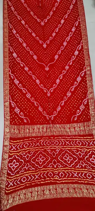 Pure gajji silk fancy saree uploaded by business on 1/16/2024