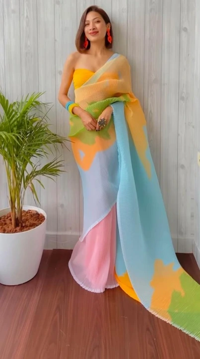 Crush sarees uploaded by business on 1/16/2024