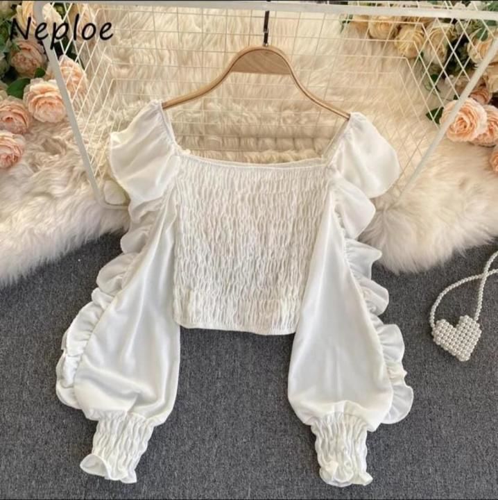 IMPORT TOP😍

Best quality

Free size upto 34"

Price: 580/- free shipping💕💕

No less❌❌ uploaded by Trendyfreakzz  on 3/24/2021