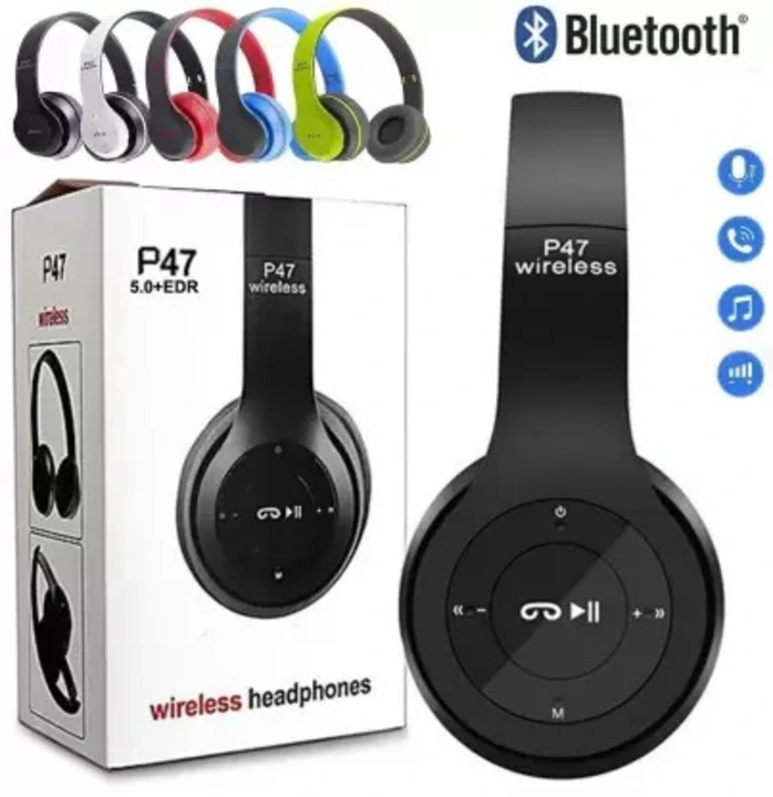 P47 wireless Headphones uploaded by business on 1/16/2024