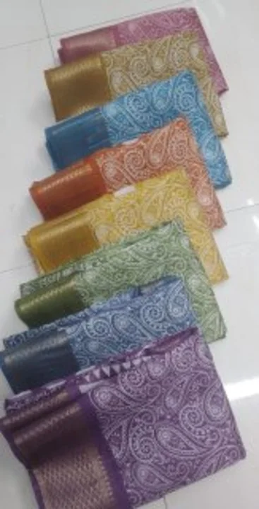 Trendy Cristal dobi boder fancy printed saree  uploaded by business on 1/16/2024