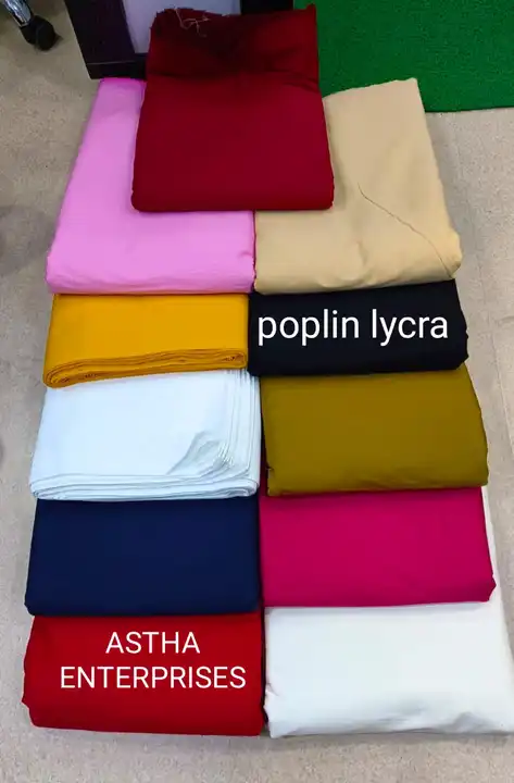Poplin lycra  uploaded by Astha enterprises  on 1/16/2024