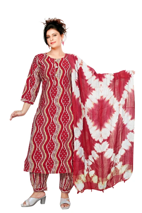 Premium Quality Model Chanderi fabric uploaded by Fancy kurti on 1/16/2024