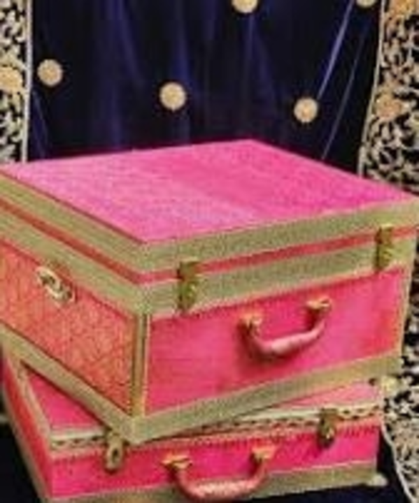 Bridal lehenga trunk  uploaded by business on 1/16/2024
